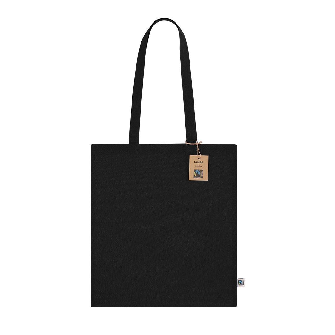 Geantă de cumpărături Jamal Fairtrade negru