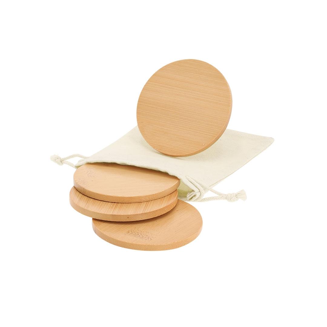 Set suporturi pentru pahare Elmor natural