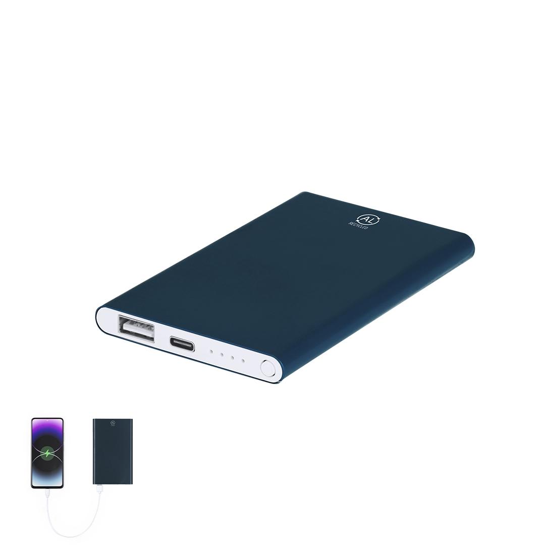 Baterie externă Power Bank Backen argintiu