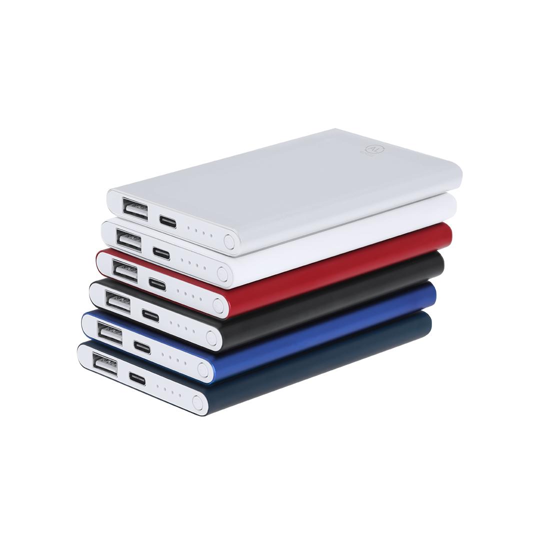 Baterie externă Power Bank Backen argintiu