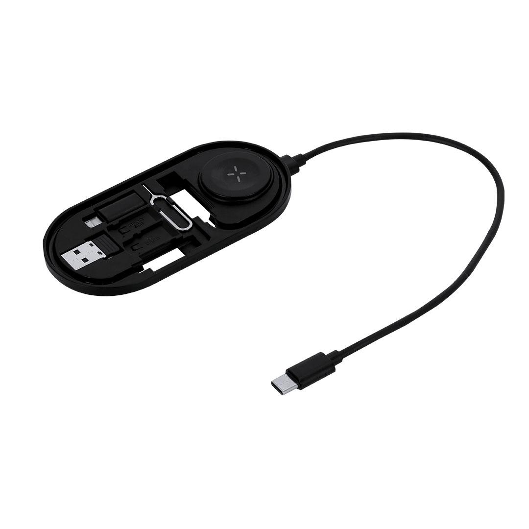 Set cabluri de încărcare Nebrex negru