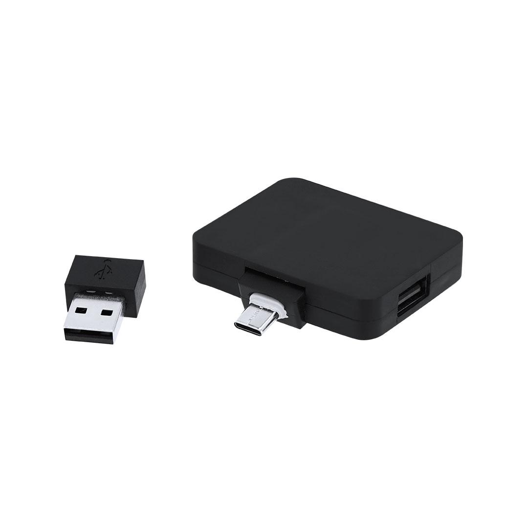 Distribuitor USB Hub Baycen alb