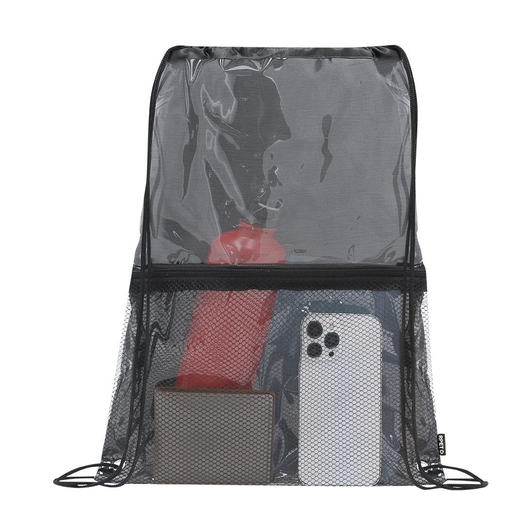 Sac cu șnur Lamdy negru