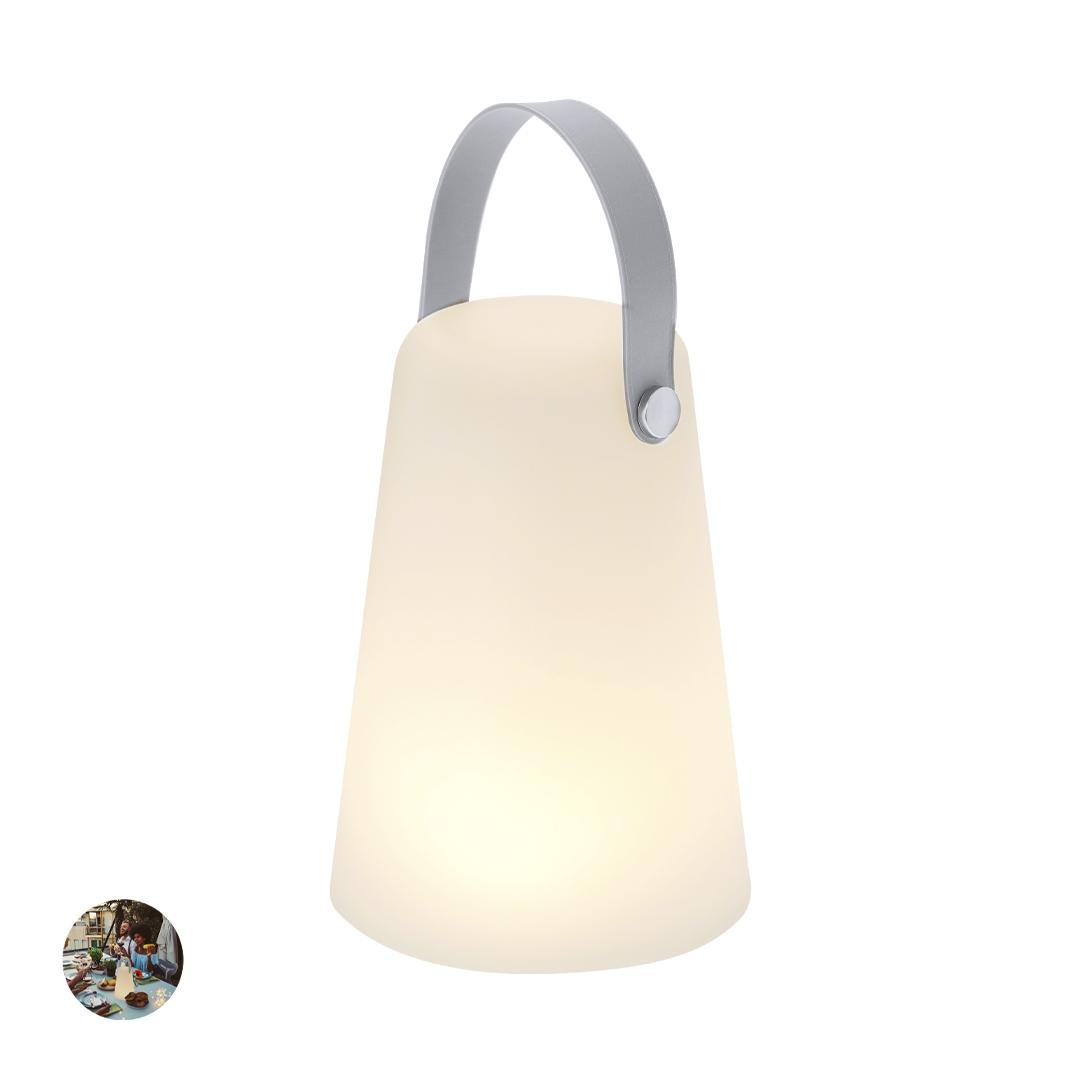 Lampă decorativă Tuxfan alb