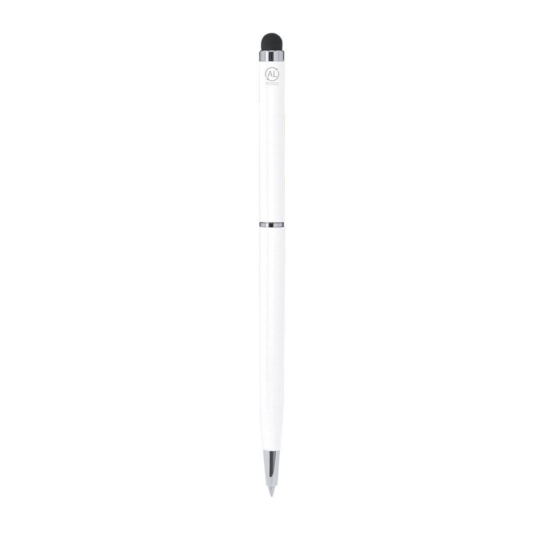 Pix cu stylus pentru ecrane tactile Winker alb