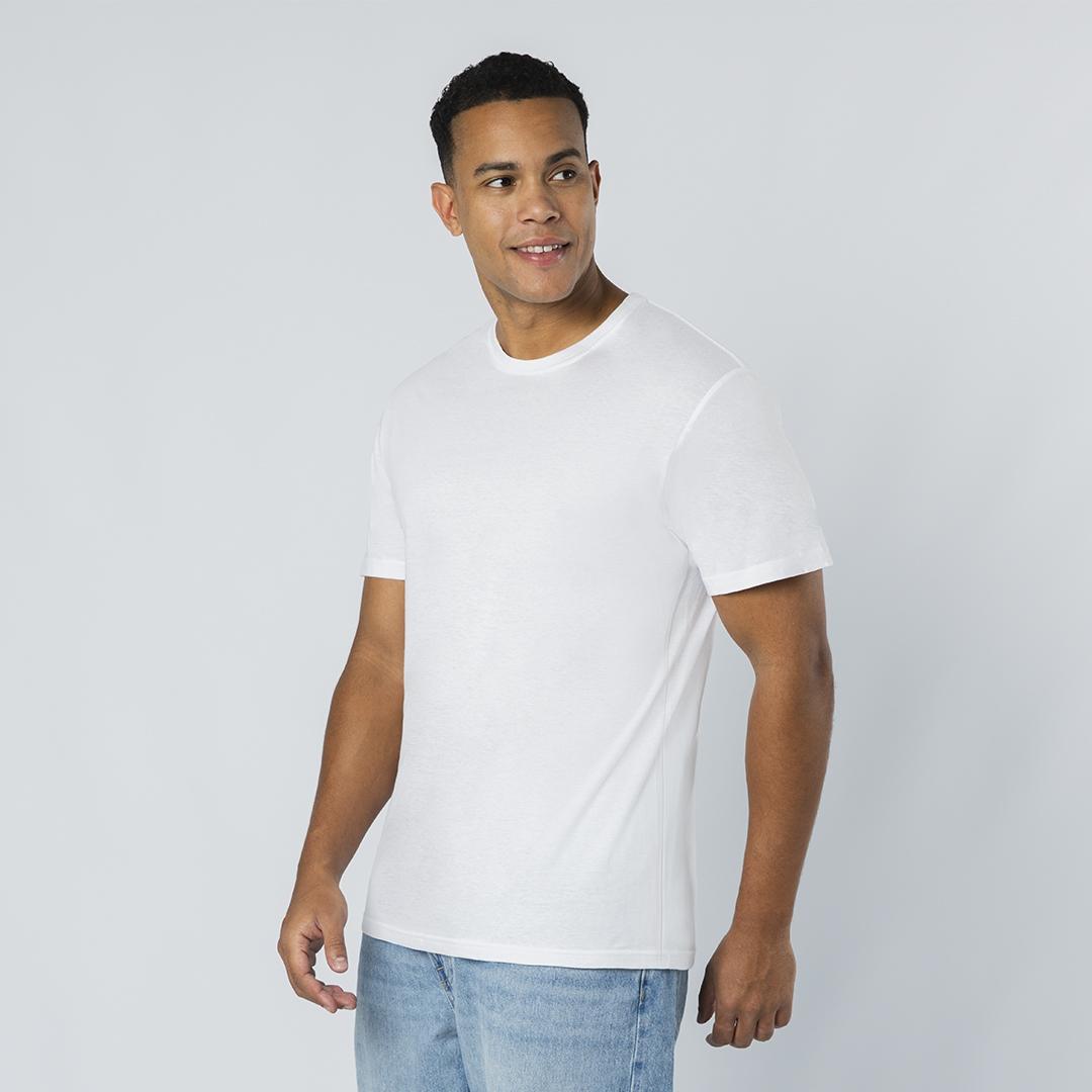 Tricou alb pentru adulți Stiles alb L