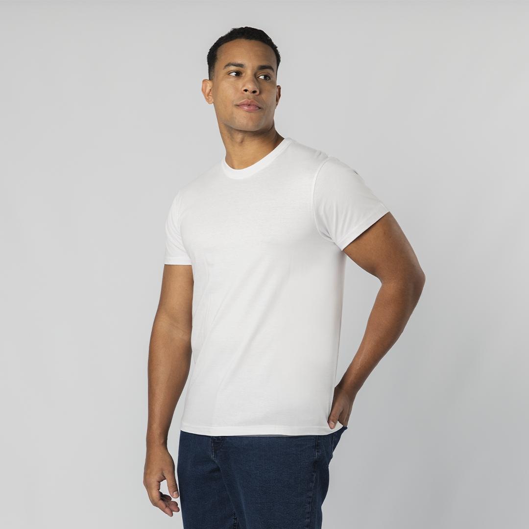 Tricou alb pentru adulți Perkins alb L