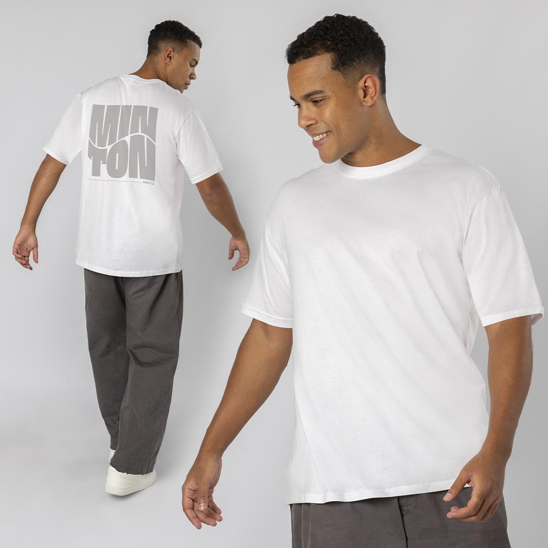 Tricou mărime mare Oversize Minton nisip XXL