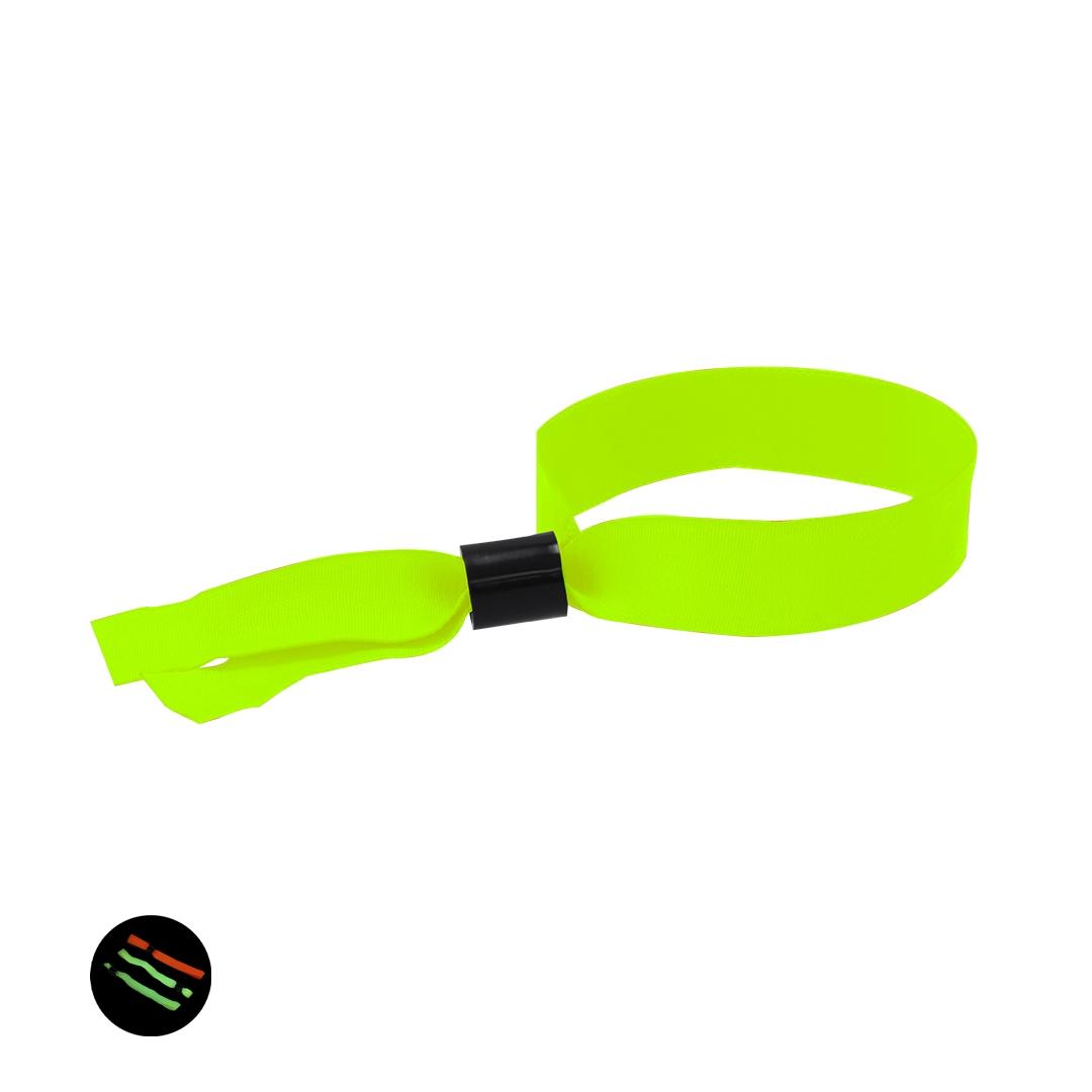 Brățară Clasmy verde fluorescent