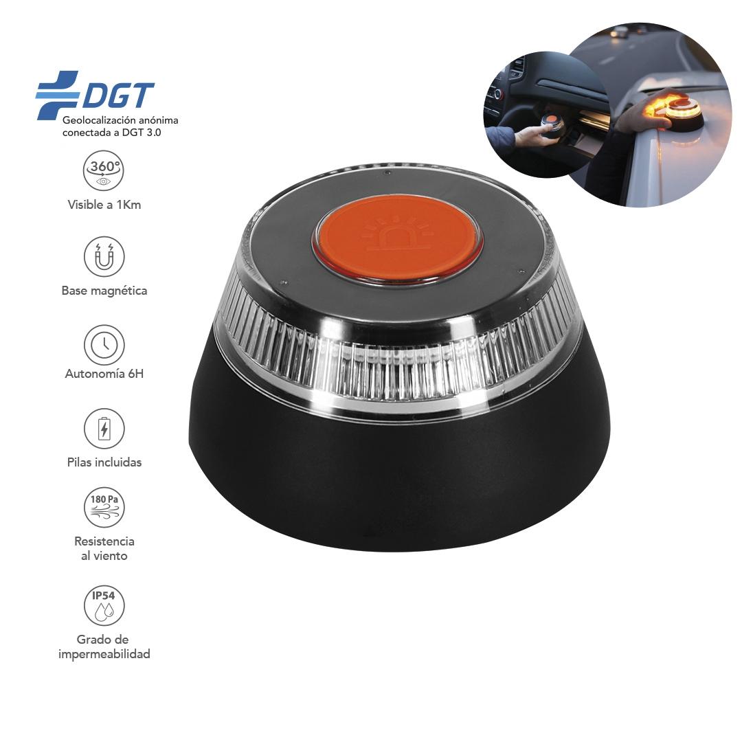 Lumină de urgență V16 geolocalizată Kershaw alb