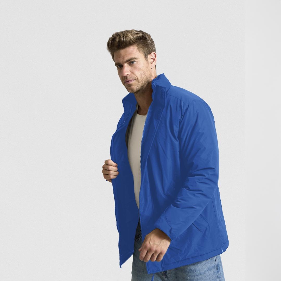 Jachetă tip parka Oceanía albastru 3XL