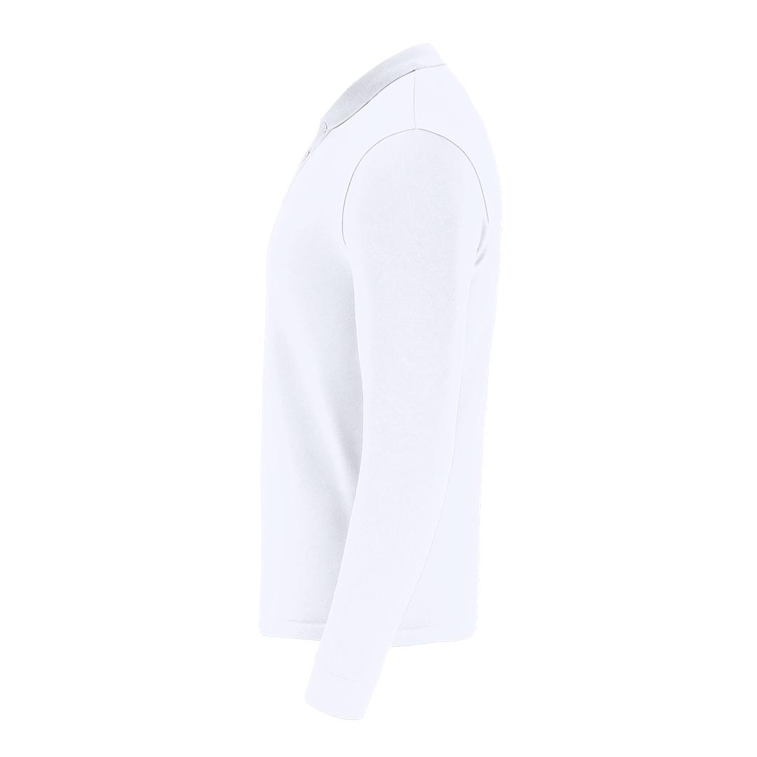 Tricou polo alb pentru adulți Charlot alb 3XL
