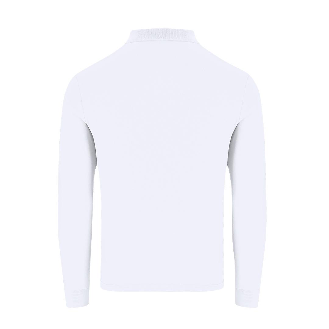 Tricou polo alb pentru adulți Charlot alb 3XL