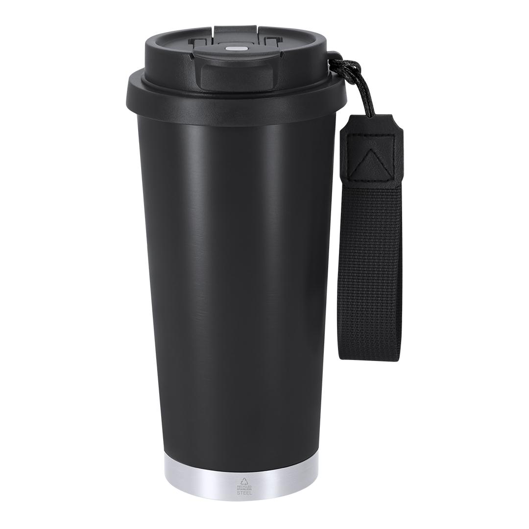 Cană termoizolantă Kazont negru