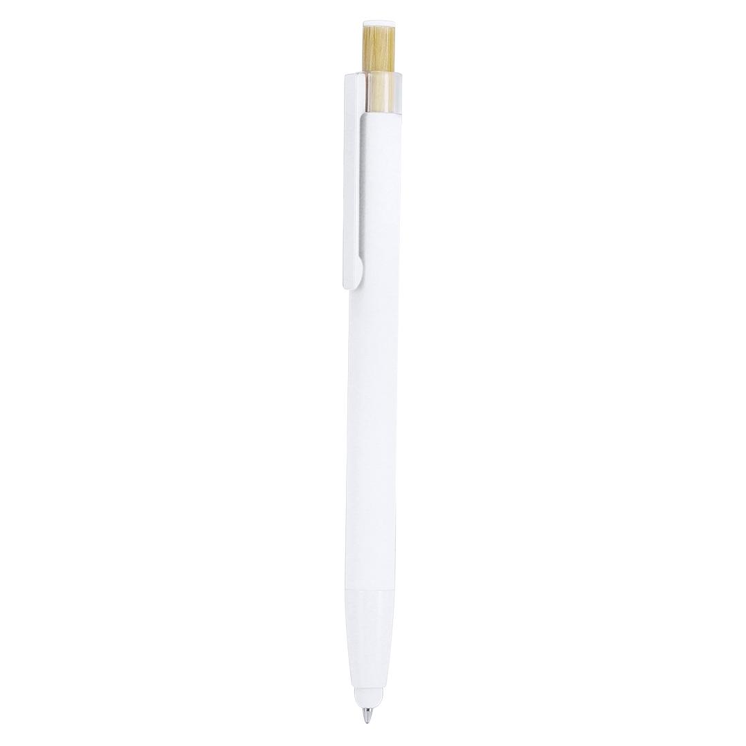 Pix cu stylus pentru ecrane tactile Kiner alb