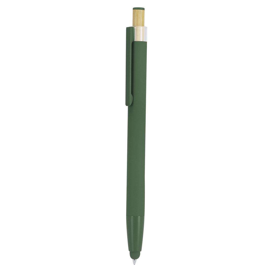 Pix cu stylus pentru ecrane tactile Kiner verde