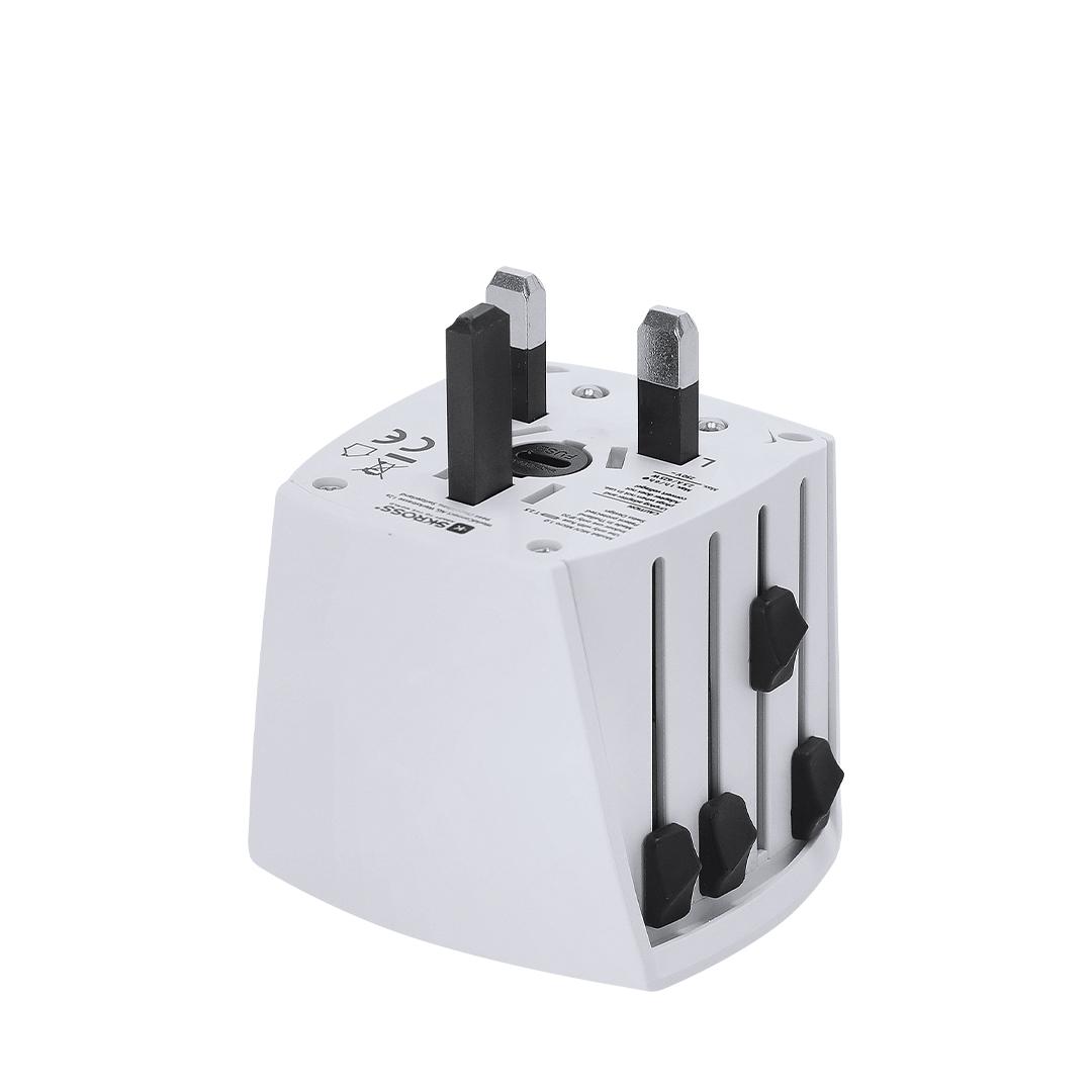 Adaptor universal de călătorie Skross MUV MICRO alb