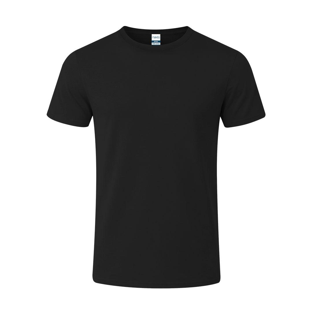 Tricou colorat adulți Epika negru L
