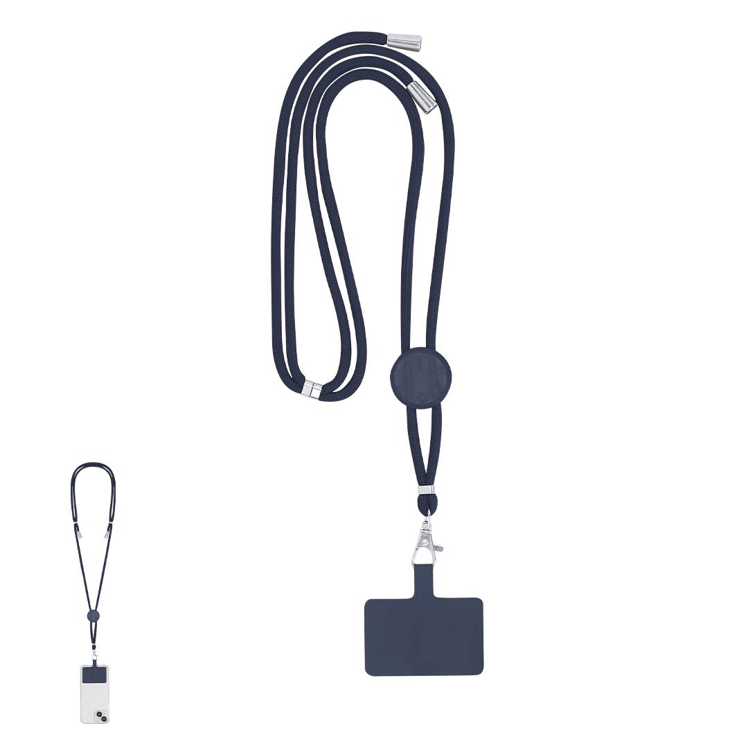 Lanyard cu suport Zaret alb