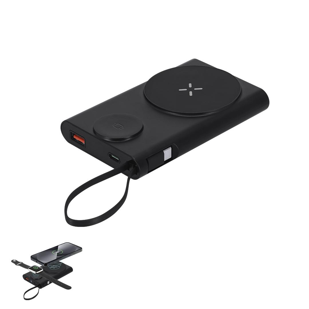 Baterie externă Power Bank Barian negru