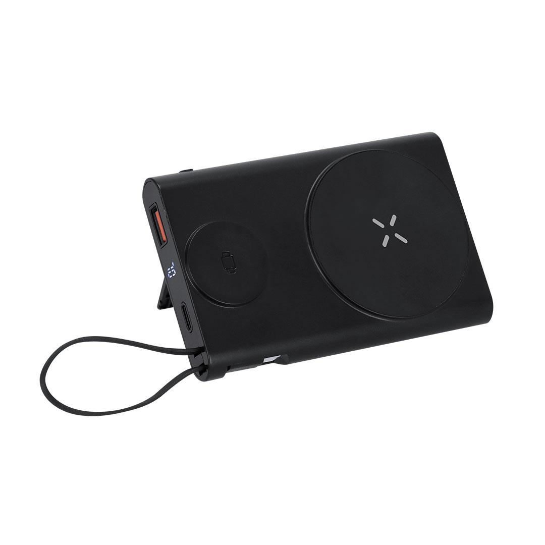 Baterie externă Power Bank Barian negru