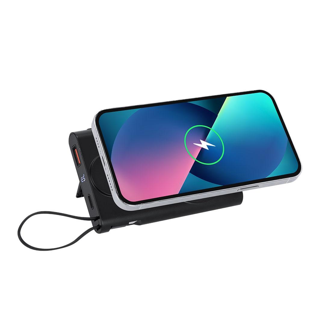Baterie externă Power Bank Barian negru