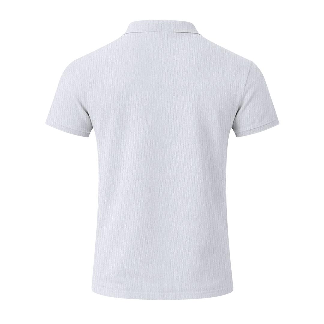 Tricou polo adulți Charles alb alb 3XL