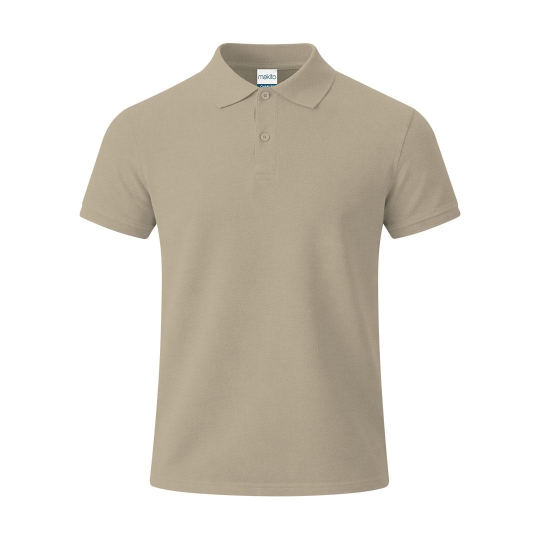 Tricou polo adulți Charles color nisip M