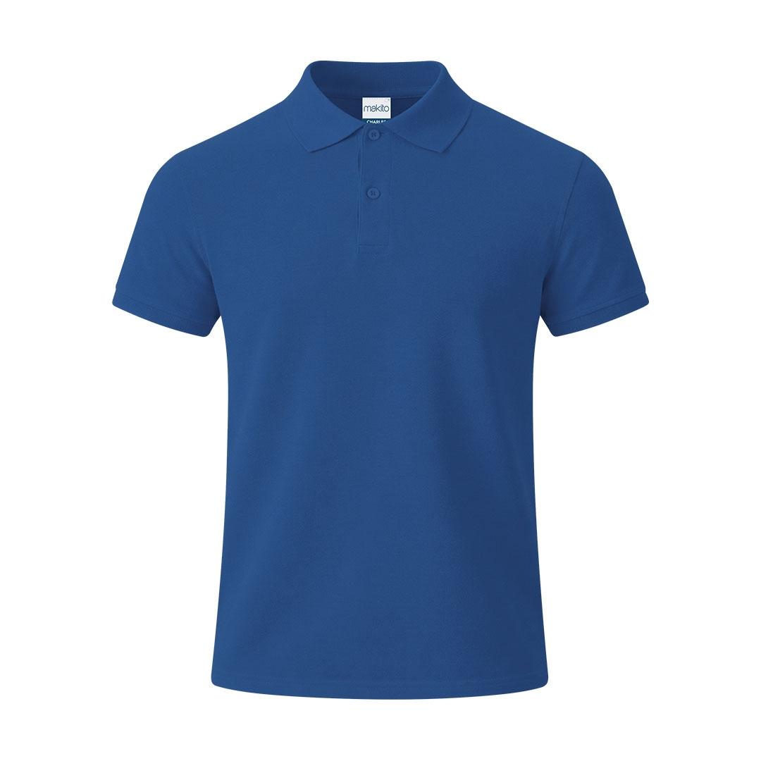 Tricou polo adulți Charles color albastru M