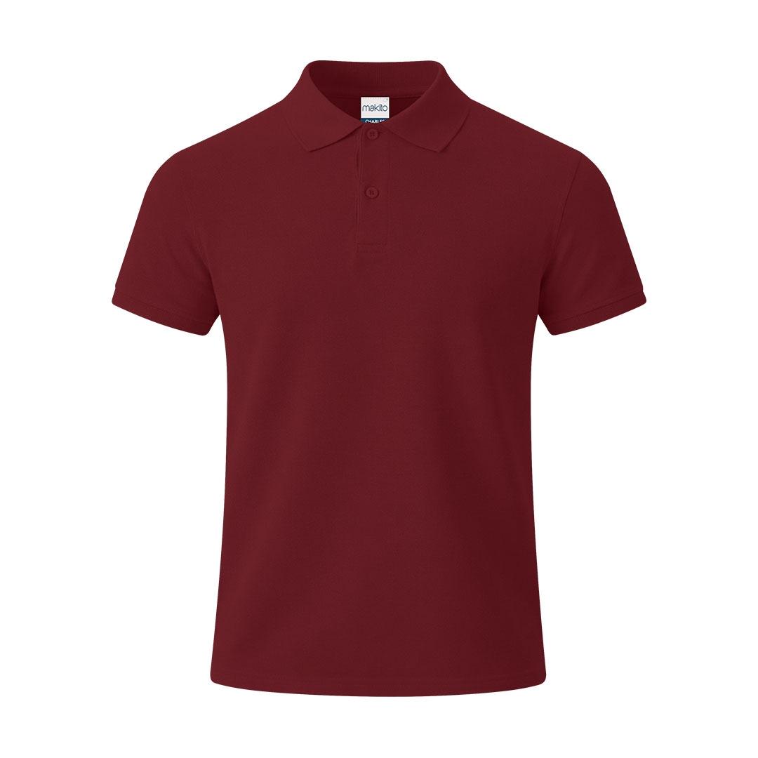 Tricou polo adulți Charles color bordo M