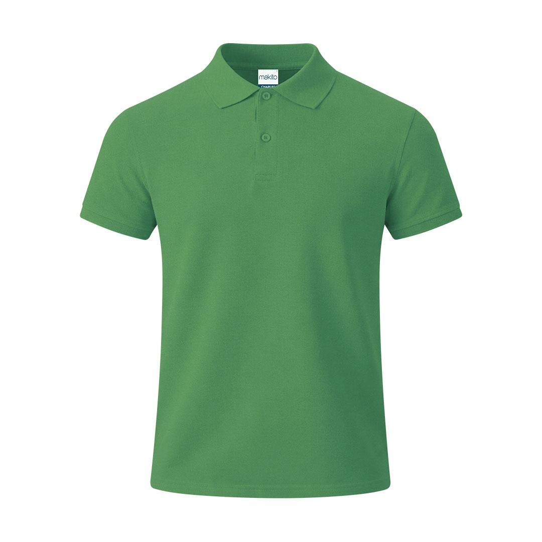 Tricou polo adulți Charles color verde M