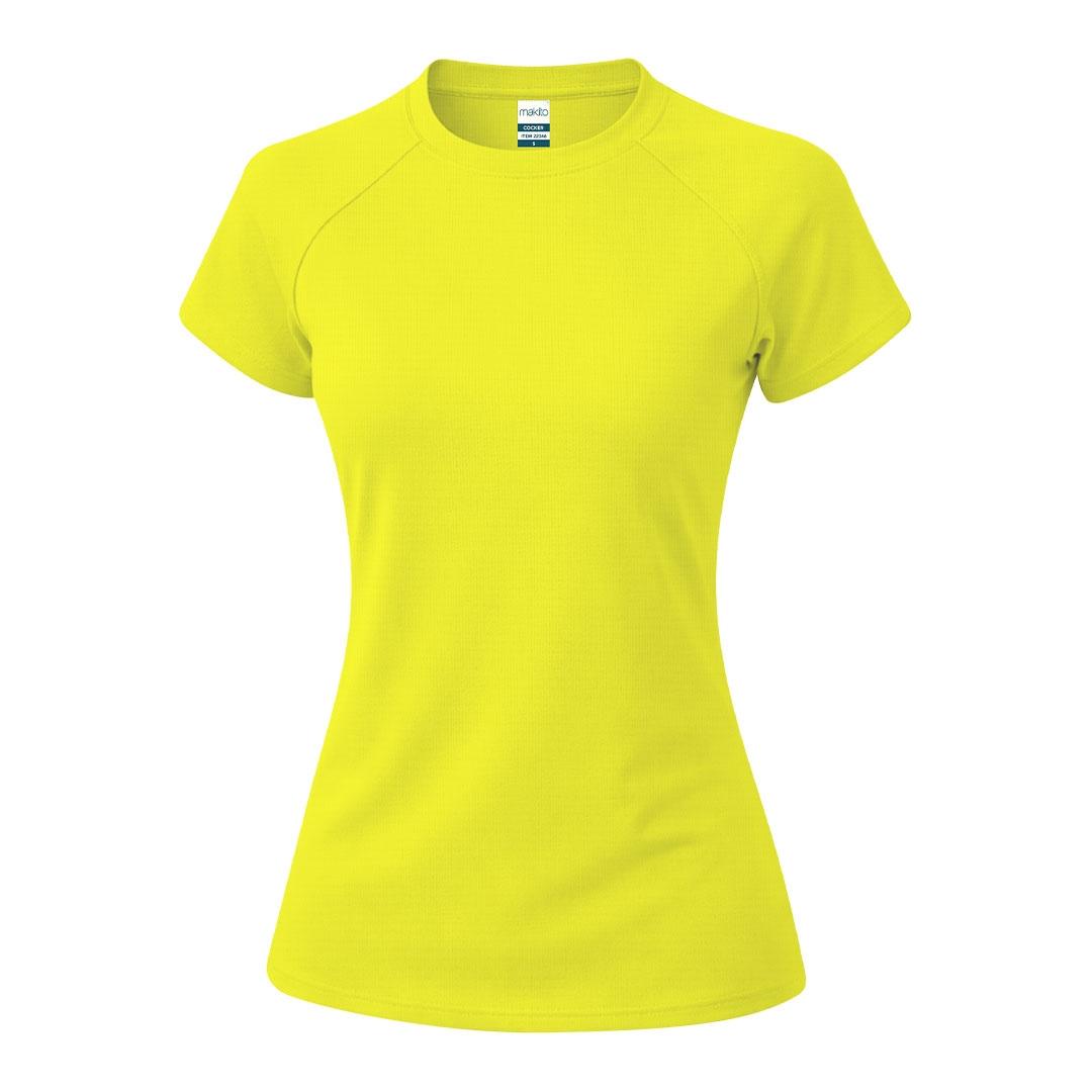Tricou femei Cocker galben fluorescent L