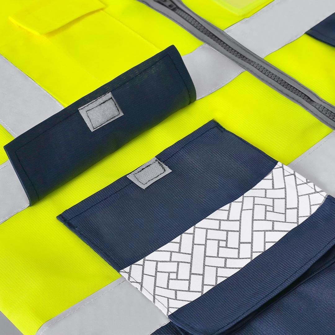 Vestă reflectorizantă Ledger galben M-L