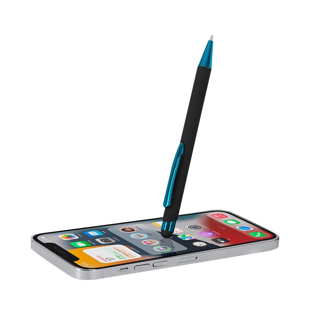Pix cu stylus pentru ecrane tactile Pilgrim argintiu