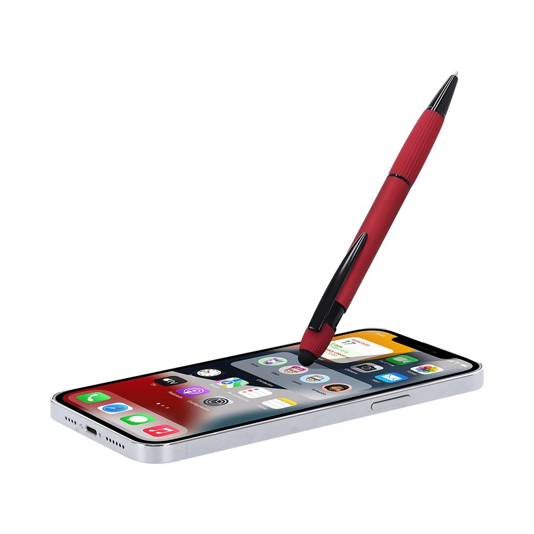 Pix cu stylus pentru ecrane tactile Turbom albastru