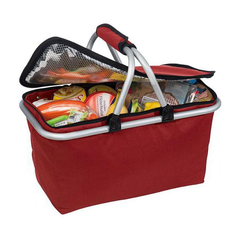 Coș de cumpărături termoizolant Laval Rosu