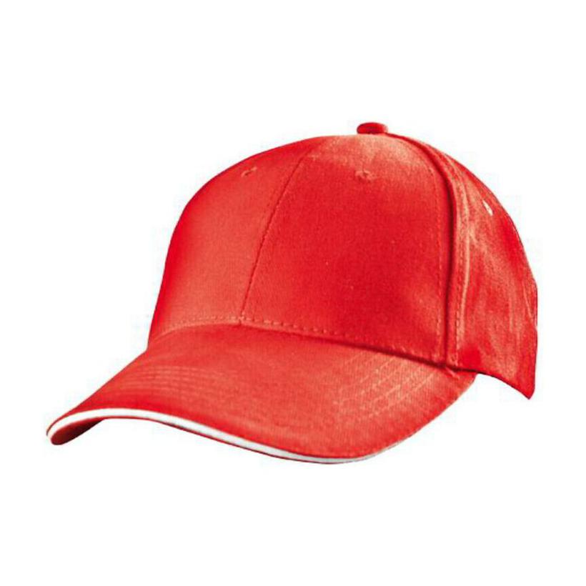 Șapcă baseball cu 6 panele San Francisco Roșu