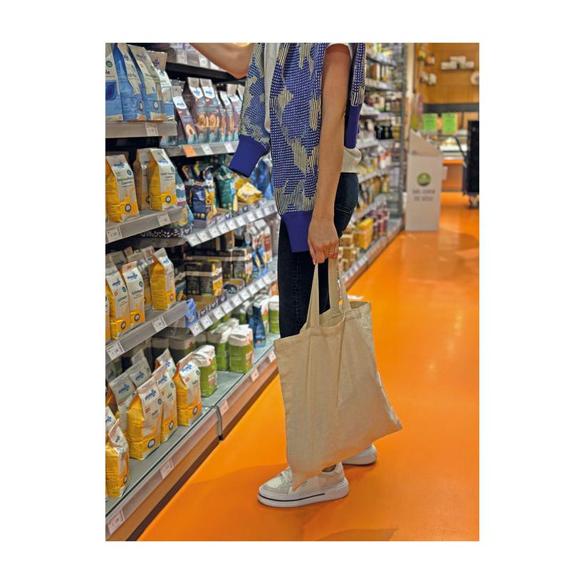 Sacoșă bumbac Arrecife alb