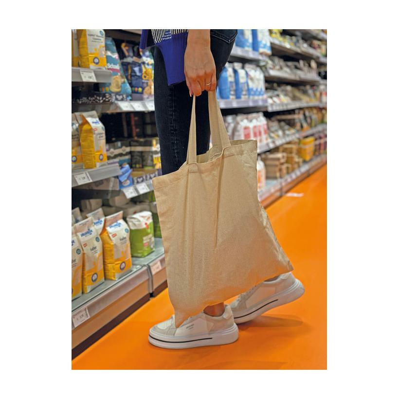 Sacoșă bumbac Arrecife alb