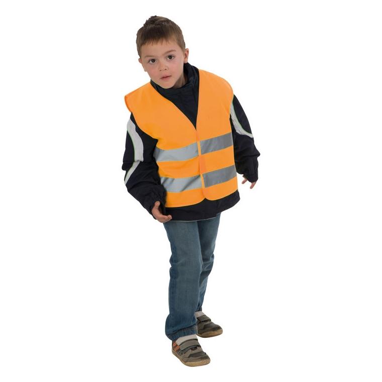 Vestă reflectorizantă pentru copii Ilo Portocaliu