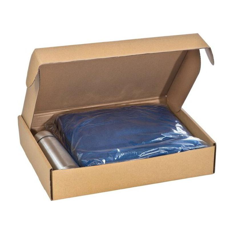 Set pătură și termos Liverpool Albastru Inchis