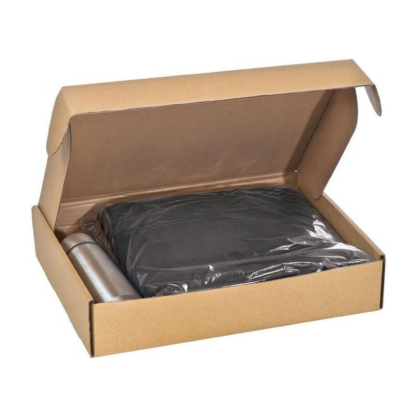 Set pătură și termos Liverpool Negru