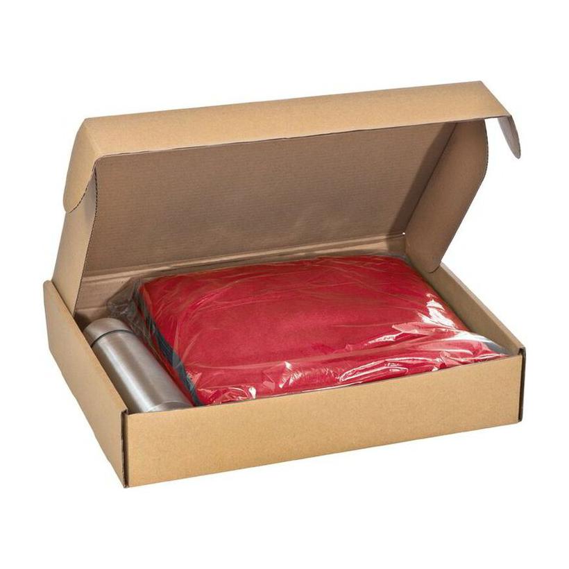 Set pătură și termos Liverpool Rosu