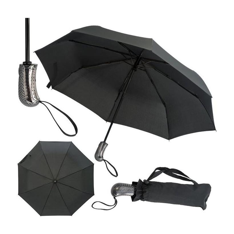 Umbrelă antifurtună Bixby Negru