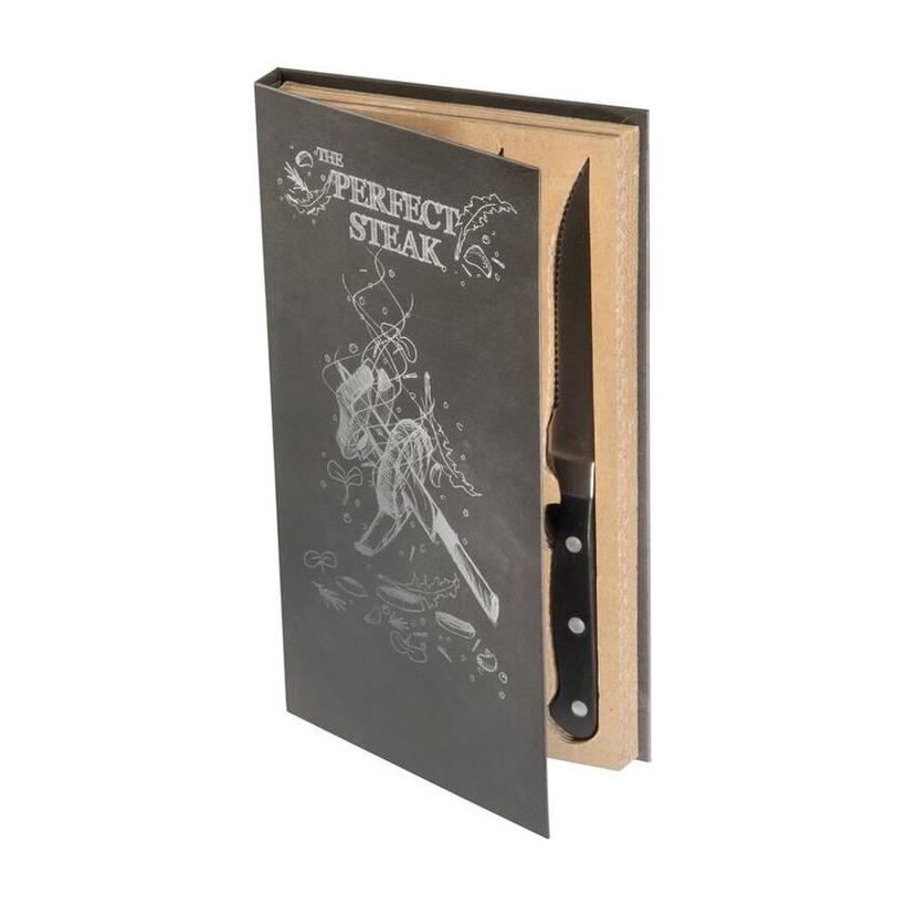 Set cutite steak London Negru