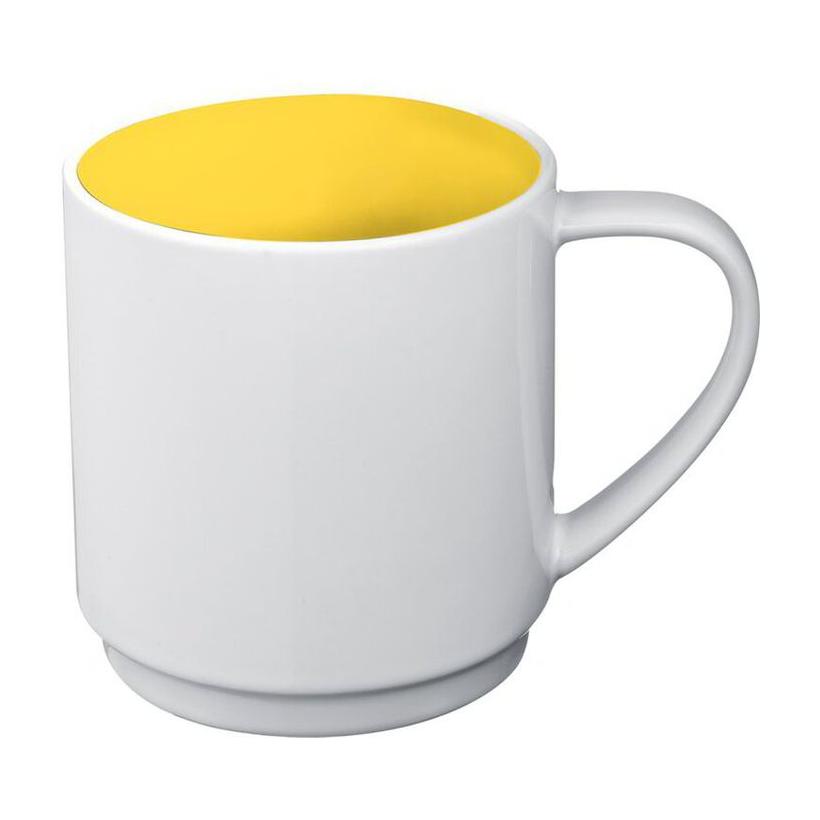 Cană ceramică Lockport Galben