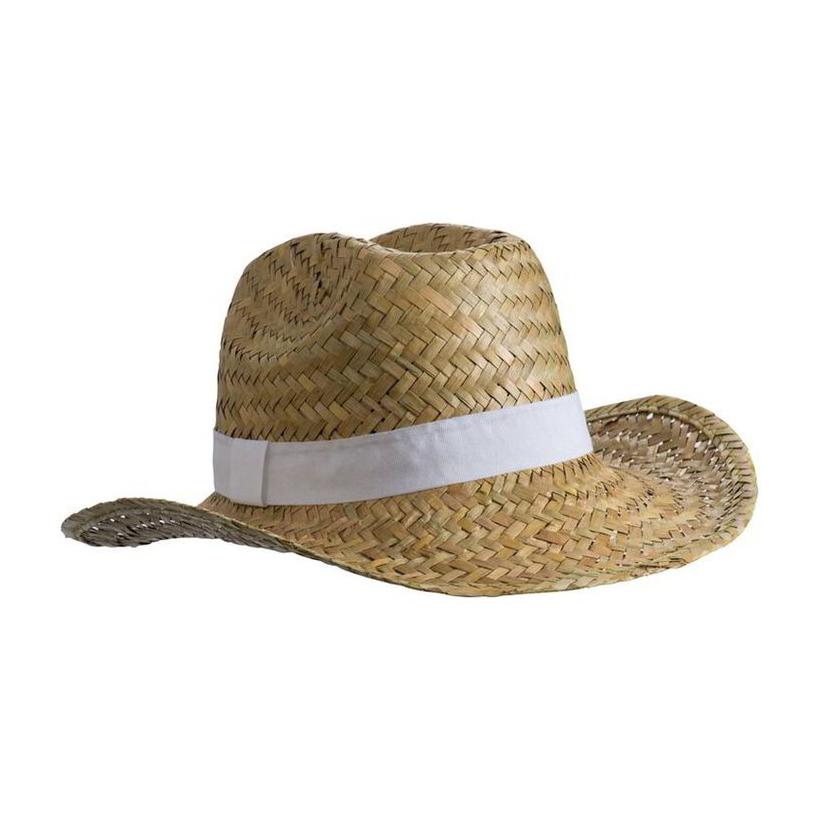 Pălărie de paie Summerside Alb
