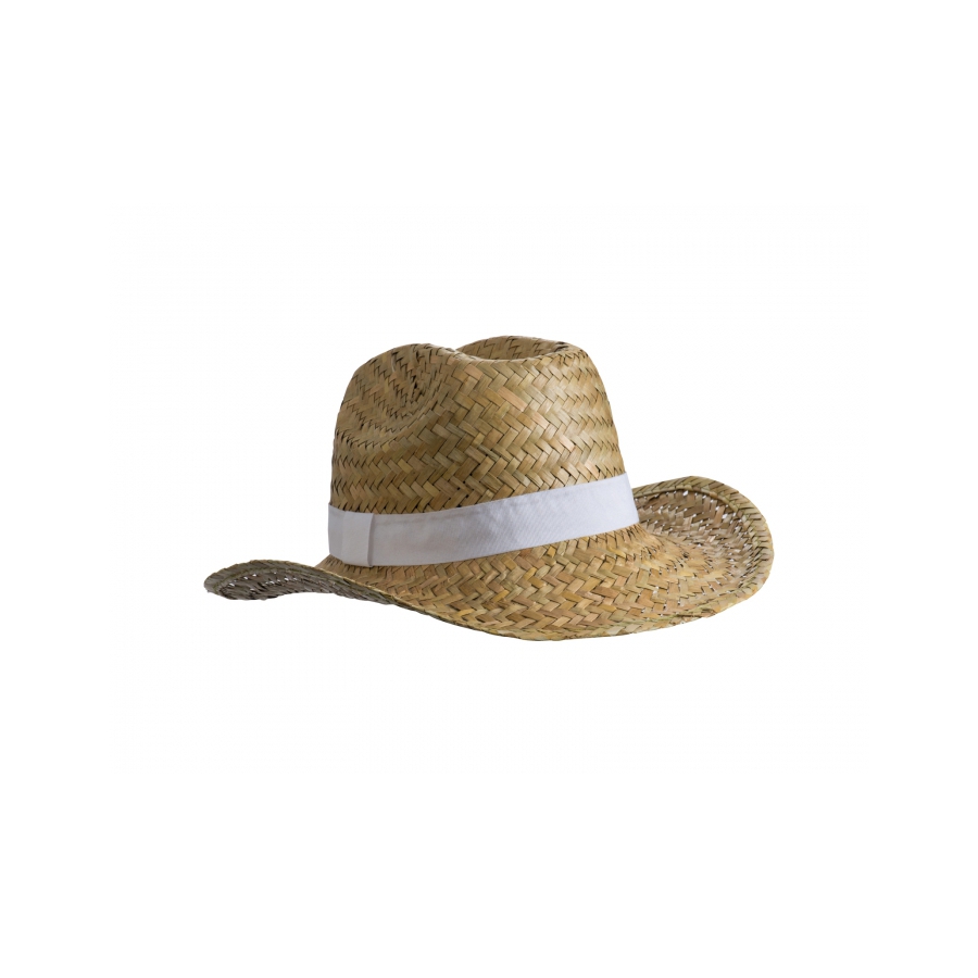Pălărie de paie Summerside alb