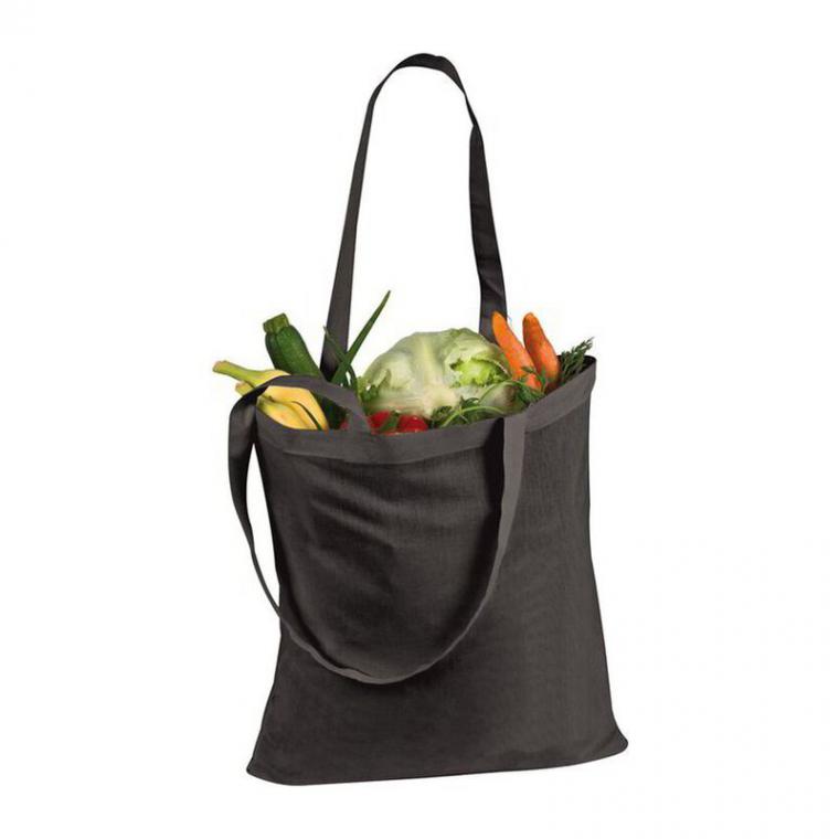 Sacoșă bumbac Franca Negru