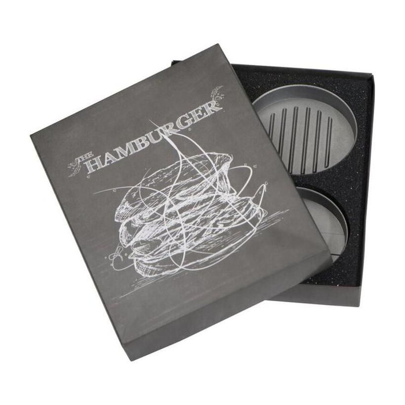 Set presă hamburger Texas Negru